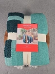 Geometric Patterned Chunky Woven Throw Blanket Opalhouse Jungalow Tassel Trim. Fixed Price $35.25.