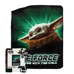 The Mandalorian Mystic Child 46 X 60 Inch Silk Touch Throw Blanket. Fixed Price $28.35.