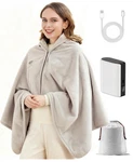 Cordless Heated Blanket, Battery Operated & Rechargeable Throw Portable Electr. Fixed Price $39.90.