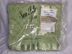 Vintage Nos Sea Isle By Beacon Blanket Sage Green Fleur De Lis 94% Rayon.... Fixed Price $25.24.