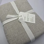 Pottery Barn Belgian Flax Linen Duvet Cover Full Queen Color New. Fixed Price $159.99.