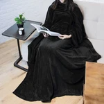 Fleece Wearable Blanket With Sleeves Pocket Microfiber Warm Soft Tv Gift. Fixed Price $23.99.