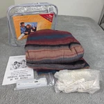 Biddeford Delightful Moments Electric Warming Stripe Throw 50X62 New Open Box. Fixed Price $29.00.