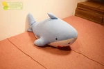 Pillowfort Shark Soothing Weighted Plush Kids' Throw Blue (marks/ No Tag). Fixed Price $23.99.