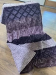 Sew Sweet Minky Purple Fur Blanket Ultra Soft 60X80. Fixed Price $175.00.