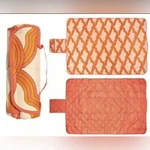 SOCIETY6 Limited Outdoor Beach Picnic Blanket/ Artists, 50" X 70" (new With Tag). Fixed Price $12.50.