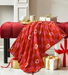 Way To Celebrate Super Soft Cozy Valentines Day Oversize Plush Throw 50"X60". Fixed Price $18.00.