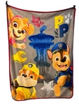 Paw Patrol Fleece Blanket Throw Large 46 X56 Chase Rubble Skye Security. Fixed Price $15.00.