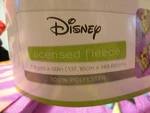 Disney Princesses Throw Fleece Blanket Adventures Await 54X59 Licensed Nos. Fixed Price $9.55.