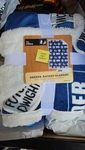 The Office Dunder Mifflin Future Dwight Sherpa Backed Throw Blanket 60X90. Fixed Price $23.00.