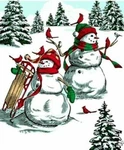New Hallmark Christmas Evergreen Sledding Snowmen Cardinals Blanket Throw. Fixed Price $25.00.