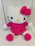 Hello Kitty 14" Plush Northwest Sanrio Fushia Pink Dress Stuffed Animal Toy 18. Fixed Price $15.50.