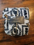 Rachel Roy Halloween Blanket Skeleton Portraits Butterflies 90X90 Queen Plush. Fixed Price $46.20.