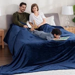Berkshire Blanket Velvetloft Oversized King Family All Season 120X120. Fixed Price $106.30.