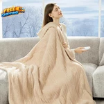 Heated Throw Blanket 50X60 Soft Double Sided Sherpa Electric. Fixed Price $36.37.