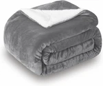 Sherpa Fleece Throw Blanket, Double-sided Super Soft Luxurious Plush. Fixed Price $38.99.