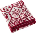 Saro Lifestyle Christmas Knit Throw Blanket, 50"X60", Red. Fixed Price $59.34.