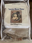 Walt Disney World Mickey Mouse Tapestry Woven Throw Blanket 50 X 60. Fixed Price $24.50.