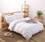 Alaskan King 120X136 White Duvet Cover Set - 800 Egyptian Cotton. Fixed Price $121.99.