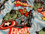 Marvel Comics Oversized Vintage Thin Blanket/throw. Fixed Price $74.01.