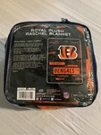 Cincinnati Bengals Nfl 60" X 80" Plush Throw Blanket Northwest Company. Fixed Price $59.99.