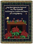 Christmas Memories Tapestry Throw Blanket North American Made, 52X68", Holiday. Fixed Price $55.00.