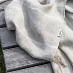 Eden 100% Linen Blanket Premium European Woven Throw Extra Large 45X78. Fixed Price $123.28.