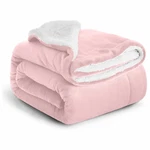 Large Sherpa Fleece Blanket 400 Gsm Super Soft Reversible Warm Sofa Bed Throws. Fixed Price $21.59.