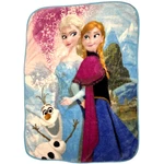 Disney Frozen Fleece Blanket Northwest Co Elsa Anna Olaf 40X50 Soft Princess. Fixed Price $21.66.