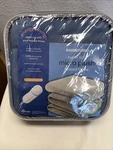 Vintage Biddeford Heated Microplush Throw Blanket Blue Analog Controller. Fixed Price $34.99.
