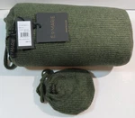 Marie Travel Blanket, 81"X 36" Soft Brushed Knit Heather Dark Olive. Fixed Price $49.99.