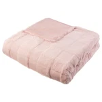 Lavish Home Faux Fur Blanket 60X80-INCH Queen Size Throw With Plush.... Fixed Price $38.21.
