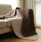 Packable Down Throw Blanket Lightweight & Water-resistant For Travel Home. Fixed Price $83.99.