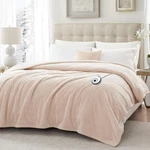 Sealy Heated Blanket Full Size 80"X84", Soft Double Flannel Electric. Fixed Price $27.99.