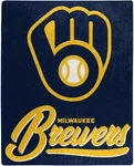 Northwest Mlb Milwaukee Brewers Raschel Signature Blanket 50" X 60" New. Fixed Price $24.99.