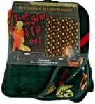 Trick Treat Reversible Super Plush Throw Blanket Double Sided Halloween Sam. Fixed Price $79.95.