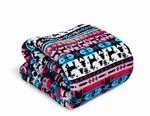 Vera Bradley Throw Blanket Holiday Reindeer Nordic Stripe Snowflake Skiers Heart. Fixed Price $24.99.