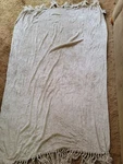 Super Soft Rayon And Acrylic 59 38 Blanket Throw With Fringe. Fixed Price $18.00.