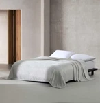 New Calvin Klein Bed Oversized Solid Ultra Soft Plush King Blanket Light Grey. Fixed Price $89.99.