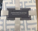 Hudson Park Collection Knit Throw Blanket 50X70 In Nip. Fixed Price $40.00.
