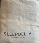 Duvet Cover Set Queen Sleepbella Cotton Chambray Blue Color With Button Closure. Fixed Price $50.00.