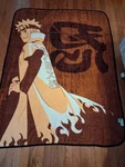 Naruto Shippuden Fleece Throw Blanket 45X60 Anime Just Funky Llc 2002. Fixed Price $14.99.