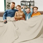 Waffle Weave Blanket Oversized King X120 Lightweight Breathable Linen Cotton. Fixed Price $179.99.