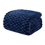 Exclusivo Mezcla Twin Size Fleece Blanket For Bed, 60X80 Inches Stylish Jacqu.... Fixed Price $34.02.