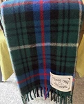 Plaid & Tartan 100% Wool Throw Blanket Fringed 52 X 72 Traditional Multicolor. Fixed Price $34.99.