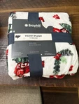 Broyhill Velvet Plush Throw 4 2 X5 New Christmas Car Tree. Fixed Price $20.00.