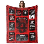 Whasnrt Horror Movie Blanket 60"X50", Gifts For Lovers, Scream P.... Fixed Price $35.73.
