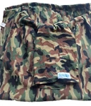 Camo Snuggie Wearable Fleece Blanket W/ Sleeves & Pockets Adult Size 71 X 54. Fixed Price $10.00.