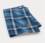 Ralph Lauren Polo Putnam Plaid Indigo Blue Cotton Throw Blanket New. Fixed Price $159.99.