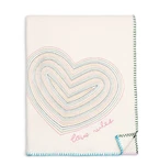 Aqua X Kerri Rosenthal Love Rules Embroidered Throw Blanket. Fixed Price $59.99.
